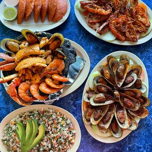 paella, food