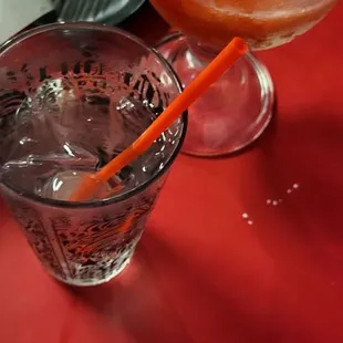 a close up of a glass of margarita
