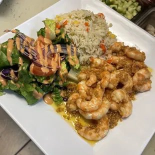 Camarones al Ajo-Garlic Shrimp