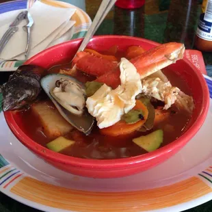 Caldo de siete mares!