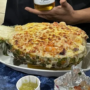 Piña dish that was DEVINE!!!