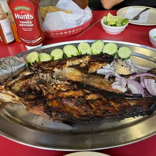 Whole Grilled Fish - worth the wait, a must try!