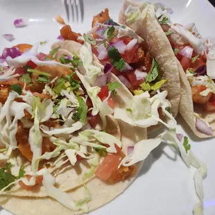 Shrimp tacos