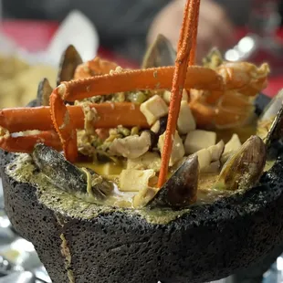 Molcajete Chignon garlic sauce