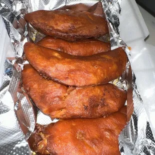 Empanadas de cameron y queso