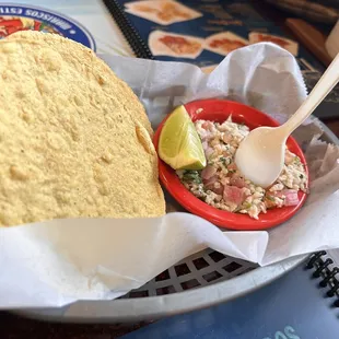 Free appetizer. Pretty good