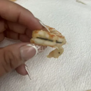 Their shrimp is not deveined correctly, it wasn't just one but probably half of the shrimp on my plate was dirty.