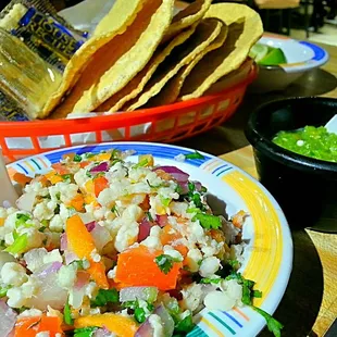 Ceviche was incredible