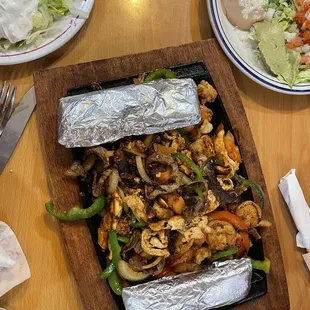 Double fajitas