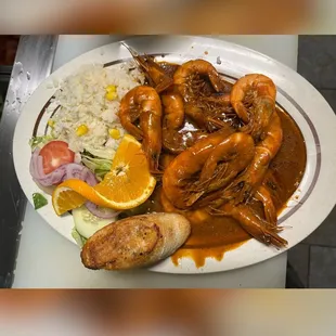 a plate of food