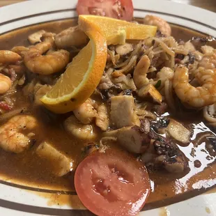 Chapuzón de Mariscos