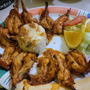 The service and food were both amazing! By far the best!! Thankful to the young lady at the Baymont for suggesting it!!