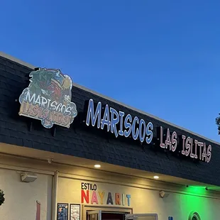 Front of the restaurant