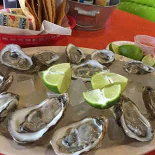 Oysters were not fresh $12