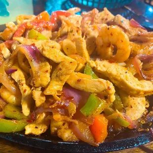 Shrimp Fajitas