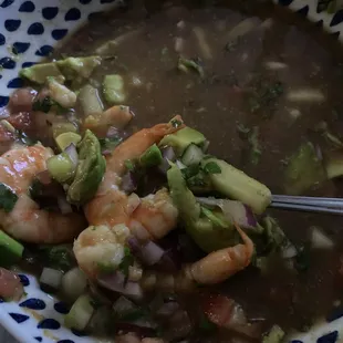 It did have like 6 shrimps