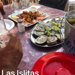 oysters, oysters and mussels, shellfish, food, mussels