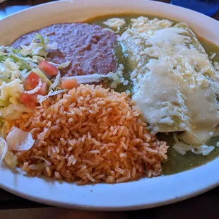 Enchiladas Verde-very good!