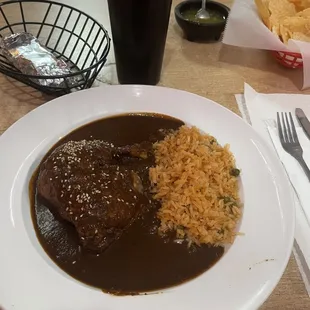 Fantastic Mole Chicken Meal !!!