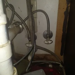 Rusted over, can't move under my sink