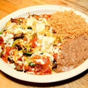 Mexican Food Plate