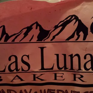a closeup of a bag of bread