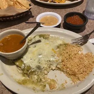 Enchiladas Verdes