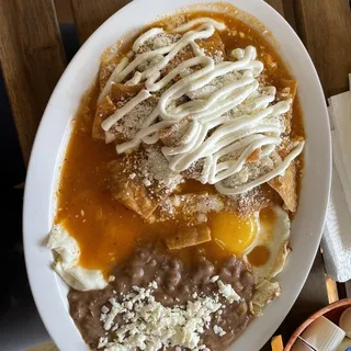 Breakfast Chilaquiles Deluxe