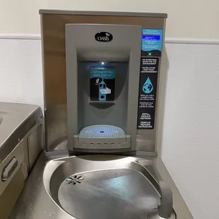 Filtered water!