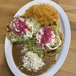 Sopes Lunch