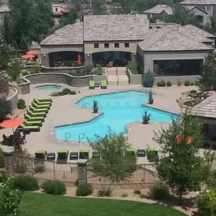 Our Beautiful Lagoon Swimming Pool and Cabana
