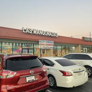 cars parked in a parking lot