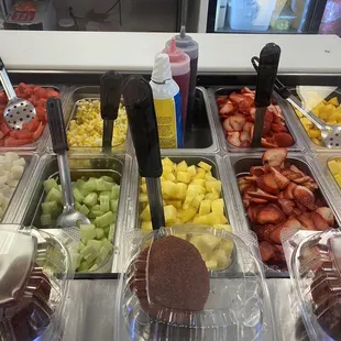 Fruit toppings