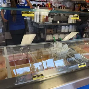 Flavored ice and ice creams yum!