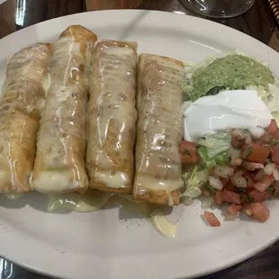 Chimichangas with Chicken