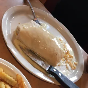 The Burrito California  my boyfriend loved it