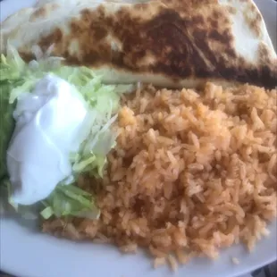 lunch quesadilla