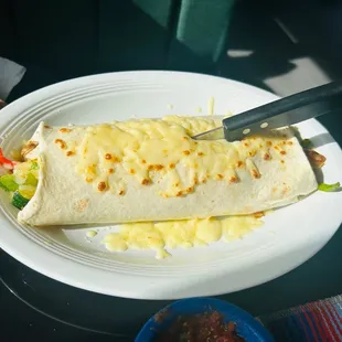 #18 Vegetarian Burro