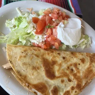 Chicken quesadilla