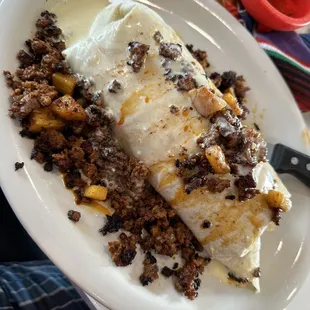 #16. Burrito Tropical (minus shrimp)