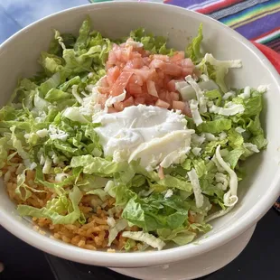 Lunch #6. Burrito Bowl