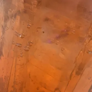 Weird floaties in ice