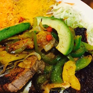 Shoe leather cooked steak. I ordered medium rare....