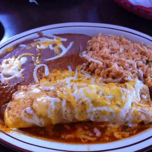 chile colorado burrito
