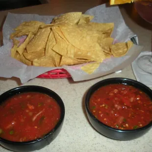 complimentary chips &amp; salsa