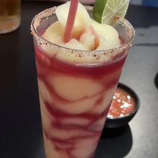Happy hour swirl margarita!