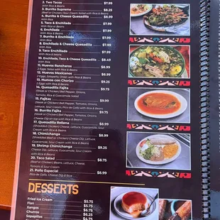 ramen and noodles, menu