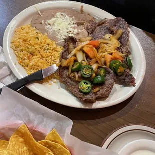 Ribeye dinner