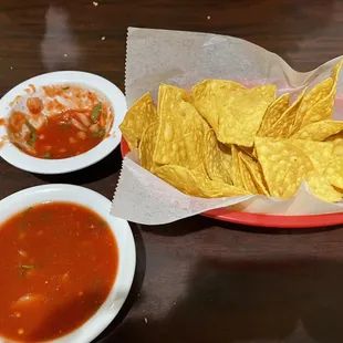 The liquid gold and chips
