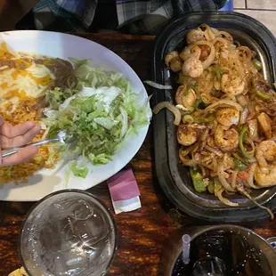 Shrimp Fajitas